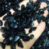 Crystal Healing~100g natural obsidian crystal tumbled stone particles Gemstone mineral chip natural point Beads Chakra Healing  Decorations