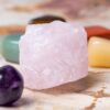 10pcs/bag Natural Crystal Mineral Rose Quartz Rough stones 7 chakras Tumbles Energy healing Teaching gift - Avsso