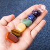 10pcs/bag Natural Crystal Mineral Rose Quartz Rough stones 7 chakras Tumbles Energy healing Teaching gift - Avsso