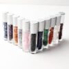 Crystal Set~12pcs Ball Bottle Essential Oil Set Natural Crystal Roller Gravel Bottle For 10ml Aromatherapy Healing Love Health Gift