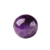 1PC Natural Amethyst crystal ball 20mm Reiki Quartz Energy Healing Stone Ore Mineral For Home Decoration Collection DIY gift - Avsso