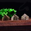 1PC Natural Crystal Pyramid Rose Quartz Lazuli Reiki Healing Stone Pink Blue Crystal  Crafts Home Decoration Energy Stone - Avsso