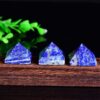 1PC Natural Crystal Pyramid Rose Quartz Lazuli Reiki Healing Stone Pink Blue Crystal  Crafts Home Decoration Energy Stone - Avsso