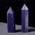 1PCS 8-9cm Crystal Point Natural Stones Tower Apatite Amethyst Healing Stone Energy Ore Mineral Obelisk Wand Home Ornaments - Avsso