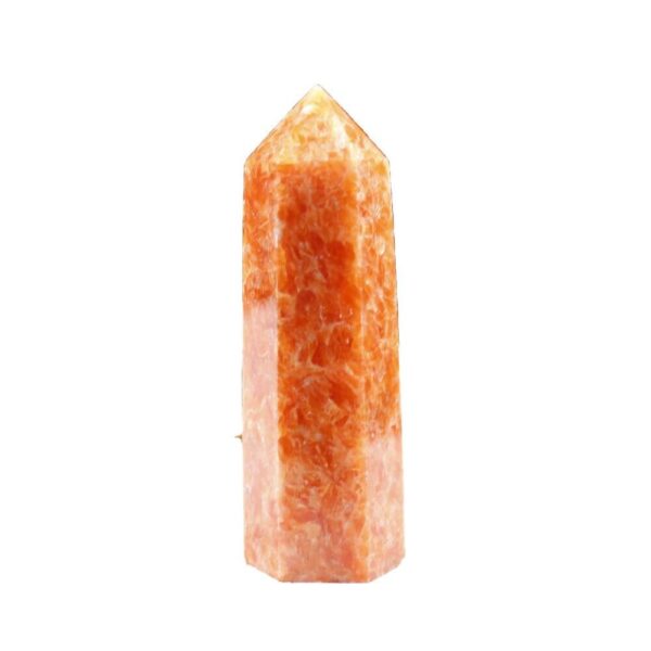 1PCS 8-9cm Crystal Point Natural Stones Tower Apatite Amethyst Healing Stone Energy Ore Mineral Obelisk Wand Home Ornaments - Avsso