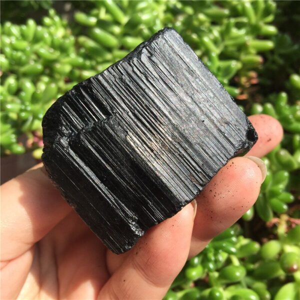 Crystal Healing~1pcs Natural Black Tourmaline Crystal Rough original Mineral Specimen Stones