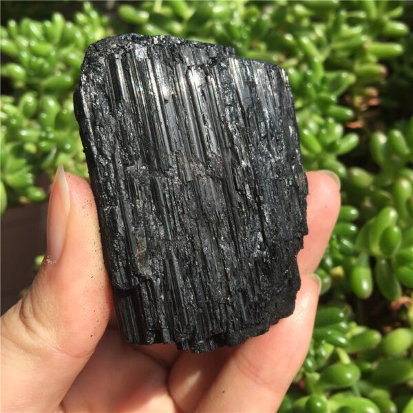 Crystal Healing~1pcs Natural Black Tourmaline Crystal Rough original Mineral Specimen Stones