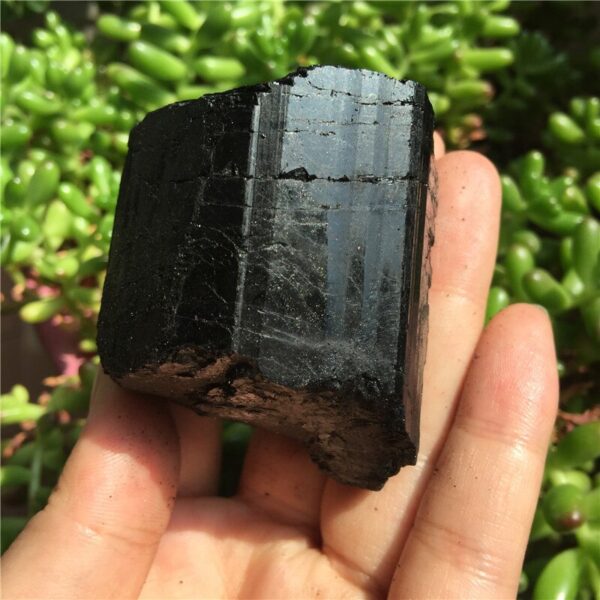 Crystal Healing~1pcs Natural Black Tourmaline Crystal Rough original Mineral Specimen Stones