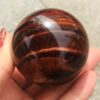 Crystal Healing~1pcs natural red tiger eye gemstone sphere healing quartz crystal polished ball as gift mineral stones