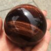 Crystal Healing~1pcs natural red tiger eye gemstone sphere healing quartz crystal polished ball as gift mineral stones