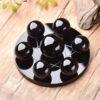 1set Natural Obsidian 12cm Seven Star array Crystal Ball Reiki Yoga Meditation Ornaments Chakras Healing Stone Natural Quartz - Avsso