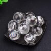2.5-3cm Natural Clear Quartz Sphere White quartz Rainbow Small balls Crystal Healing Rough stone Enerygy Ornaments Home Decor - Avsso