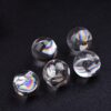 2.5-3cm Natural Clear Quartz Sphere White quartz Rainbow Small balls Crystal Healing Rough stone Enerygy Ornaments Home Decor - Avsso