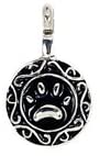 Celtic Paw Pet Love Vial Keepsake Memory Pendant (LV15)