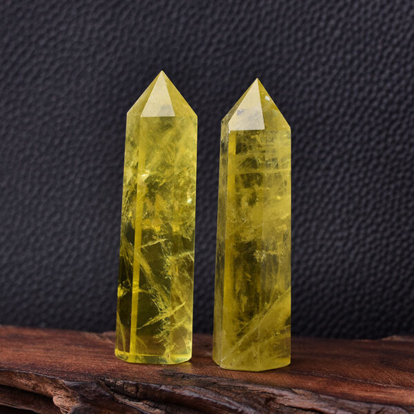Crystal Point~26 Color Natural Stones Crystal Point~ Wand Amethyst Rose Quartz Healing Stone Energy Ore Mineral Crafts Home Decoration 1PC