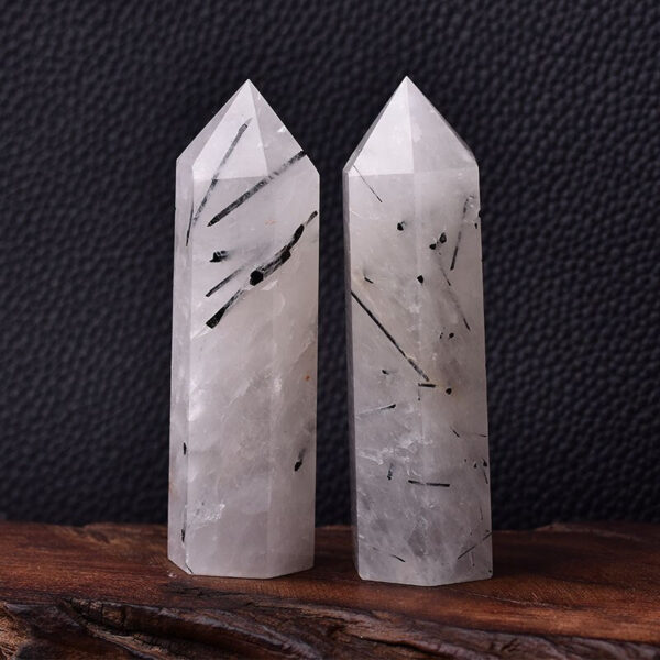 Crystal Point~26 Color Natural Stones Crystal Point~ Wand Amethyst Rose Quartz Healing Stone Energy Ore Mineral Crafts Home Decoration 1PC
