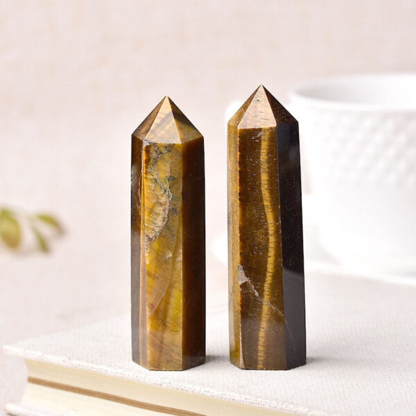 Crystal Point~26 Color Natural Stones Crystal Point~ Wand Amethyst Rose Quartz Healing Stone Energy Ore Mineral Crafts Home Decoration 1PC