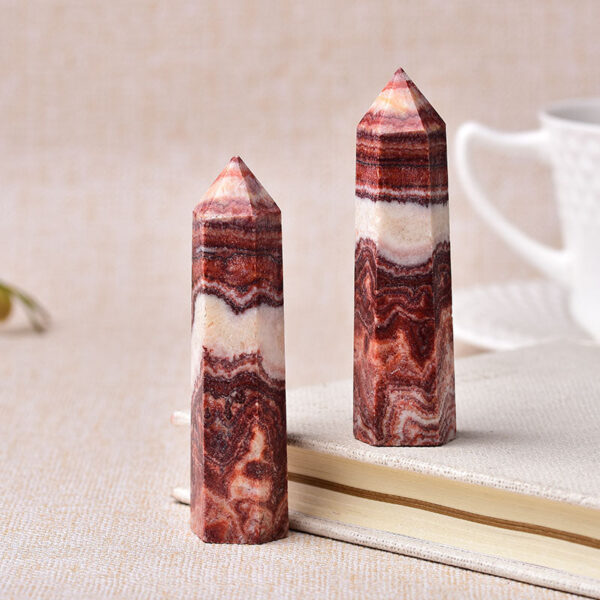 Crystal Point~26 Color Natural Stones Crystal Point~ Wand Amethyst Rose Quartz Healing Stone Energy Ore Mineral Crafts Home Decoration 1PC