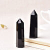 Crystal Point~26 Color Natural Stones Crystal Point~ Wand Amethyst Rose Quartz Healing Stone Energy Ore Mineral Crafts Home Decoration 1PC