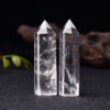 Crystal Point~26 Color Natural Stones Crystal Point~ Wand Amethyst Rose Quartz Healing Stone Energy Ore Mineral Crafts Home Decoration 1PC