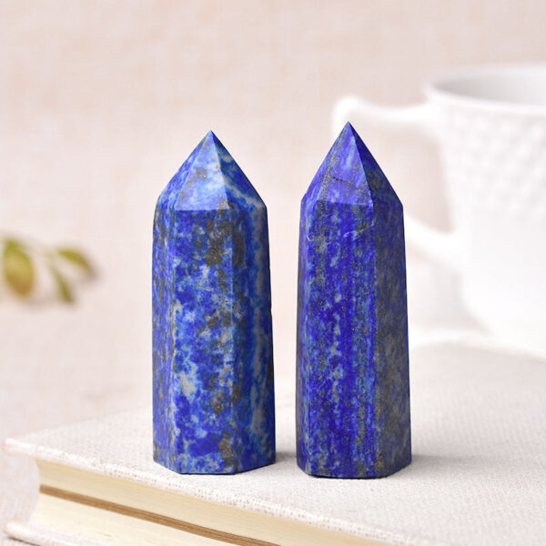 Crystal Point~26 Color Natural Stones Crystal Point~ Wand Amethyst Rose Quartz Healing Stone Energy Ore Mineral Crafts Home Decoration 1PC