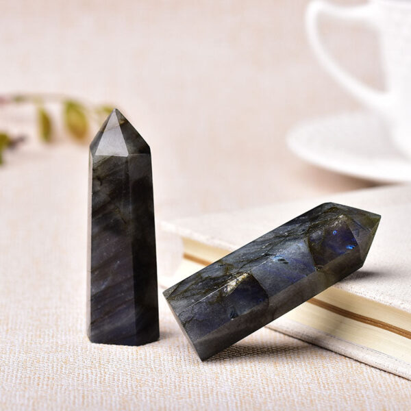 Crystal Point~26 Color Natural Stones Crystal Point~ Wand Amethyst Rose Quartz Healing Stone Energy Ore Mineral Crafts Home Decoration 1PC