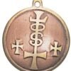 Magickal Charm for Strength, Power, Riches Pendant Amulet Talisman
