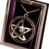 Fire Pentagram for Passion and Courage Pendant Talisman Amulet