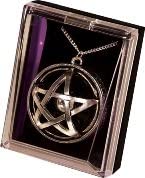 Fire Pentagram for Passion and Courage Pendant Talisman Amulet