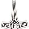 Enchanted Jewelry Trove of Valhalla Thor's Hammer for Inner Strength Charm Amulet Talisman Pendant