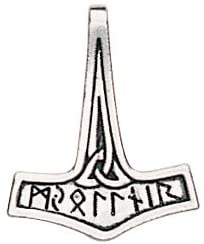 Enchanted Jewelry Trove of Valhalla Thor's Hammer for Inner Strength Charm Amulet Talisman Pendant