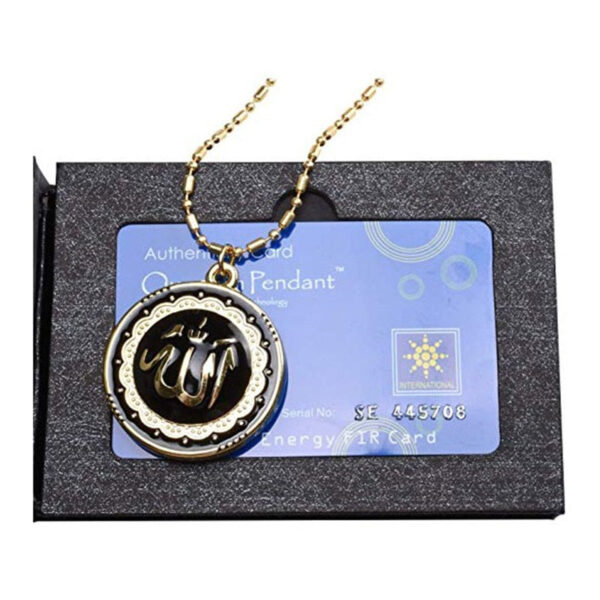 Quantum Pendant~3Pcs Muslim Quantum Pendants Totems Arab Islamic faith Allah Necklace Scalar Energy Ions 5g radiation Protection Pendants Gifts