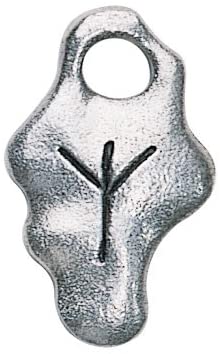 Eolh Rune Charm for Protection Talisman Amulet Pendant
