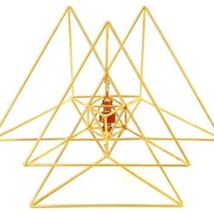 Buddha Maitreya~Sacred Geometric Form Tetrahedron Deva Builder