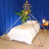 Full Crystal Solar Cross Ascension Meditation Pyramid System