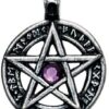 Nordic Lights Runic Pentagram for Achievement of Desires Amulet Talisman Charm
