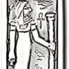 Egyptian Zodiac Cartouche - Hathor (May 26th - Jun 24th)