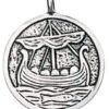 Trove of Valhalla Roving Longboat for Protection Charm Amulet Talisman Pendant