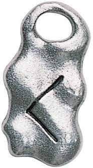Cen Rune Charm for Self Confidence and Creativity Talisman Amulet Pendant