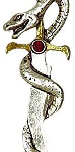 Galraedia Pendant Dagger of Sea for Victory Over Secret Enemies Charm Amulet Talisman