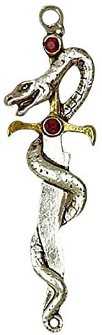 Galraedia Pendant Dagger of Sea for Victory Over Secret Enemies Charm Amulet Talisman