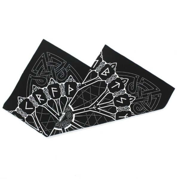 Altar Cloth US~49x49cm Tarot Tablecloth Triple Moon Pentagram Pagan Altar Tarot Cloth Flannel Tarot Tablecloth Altar Tarot Cloth