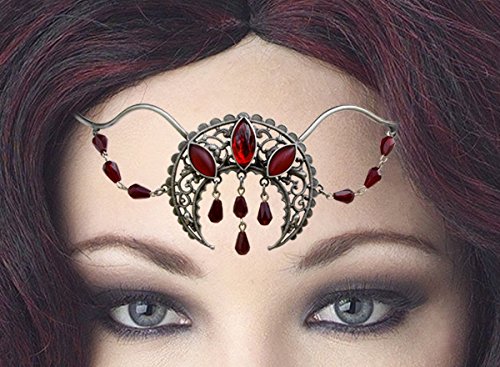 Starlinks Aphrodite Tiara, Diadem, Circlet Red