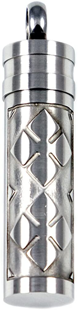 Prayer Cylinder Love Vial Keepsake Memory Pendant Amulet Talisman Charm