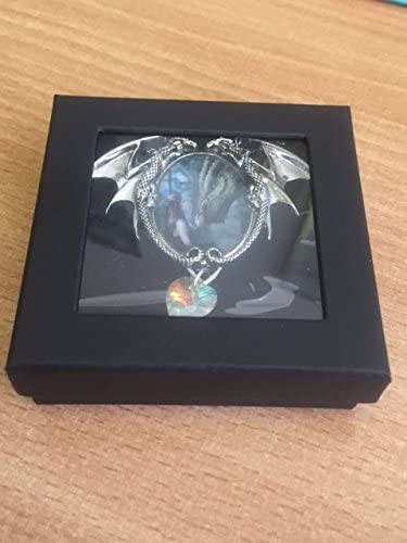 Forest Unicorn Enchanted Cameo Pendant by Anne Stokes