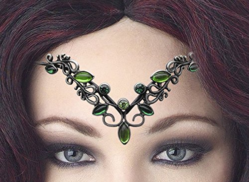 Starlinks Fortuna Tiara, Diadem, Circlet Green