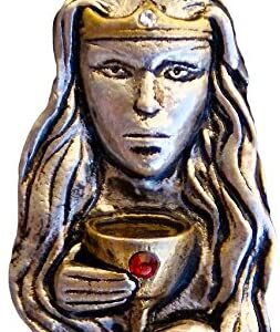 Galraedia Pendant Chalice of Chia for Seeing into the Minds of Others Charm Amulet Talisman