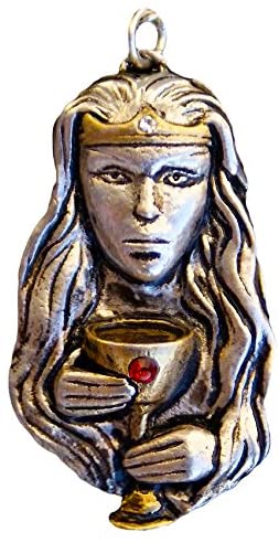 Galraedia Pendant Chalice of Chia for Seeing into the Minds of Others Charm Amulet Talisman