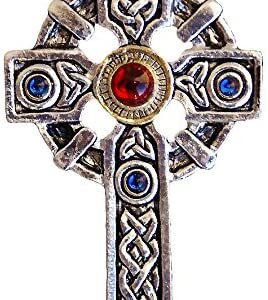 Galraedia Pendant Crux Cross for Wining Against All Odds Charm Amulet Talisman