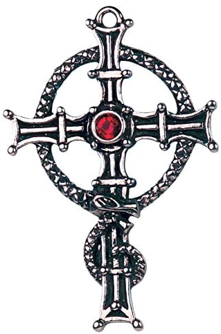 St. Columba's Cross for Fearlessness Celtic Sorcery Amulet Talisman Pendant